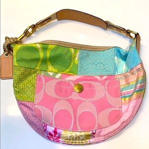 Vintage Authentic Coach hand bag